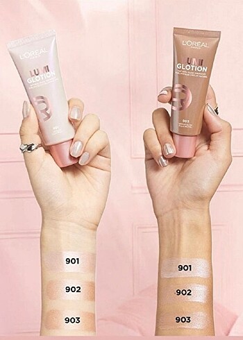 Loreal Paris Glotion All-In-One Doğal Işıltılı Aydınlatıcı Baz