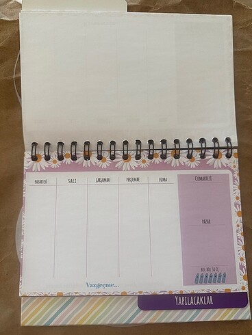  Beden Renk Planner