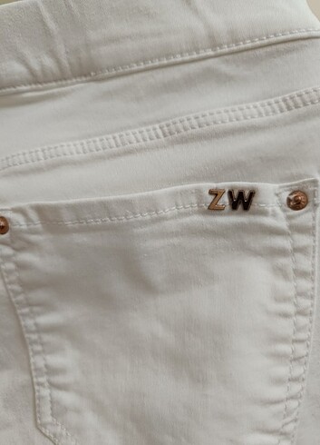 28 Beden beyaz Renk Kot pantolon