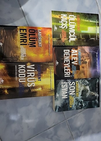 James Dashner Labirent Serisi 5 Kitap - Görsel 3