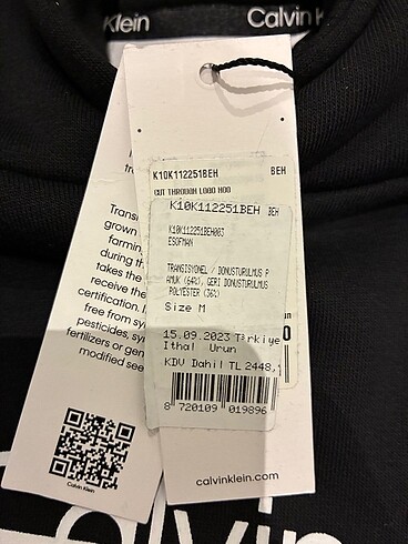 m Beden siyah Renk Calvin Klein sweatshirt