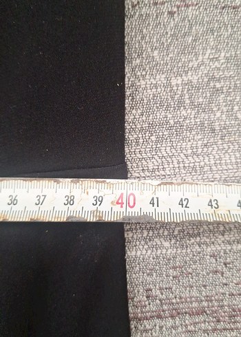 40 Beden Siyah V Yakalı i Uzun Kadın Elbise