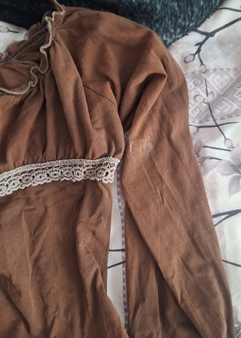 Gotik Esintili Boho bluz - Görsel 4