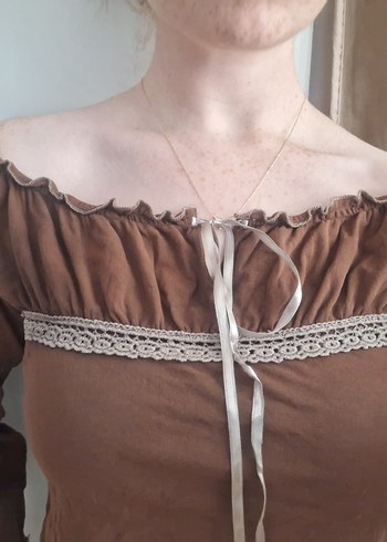 Gotik Esintili Boho bluz - Görsel 2