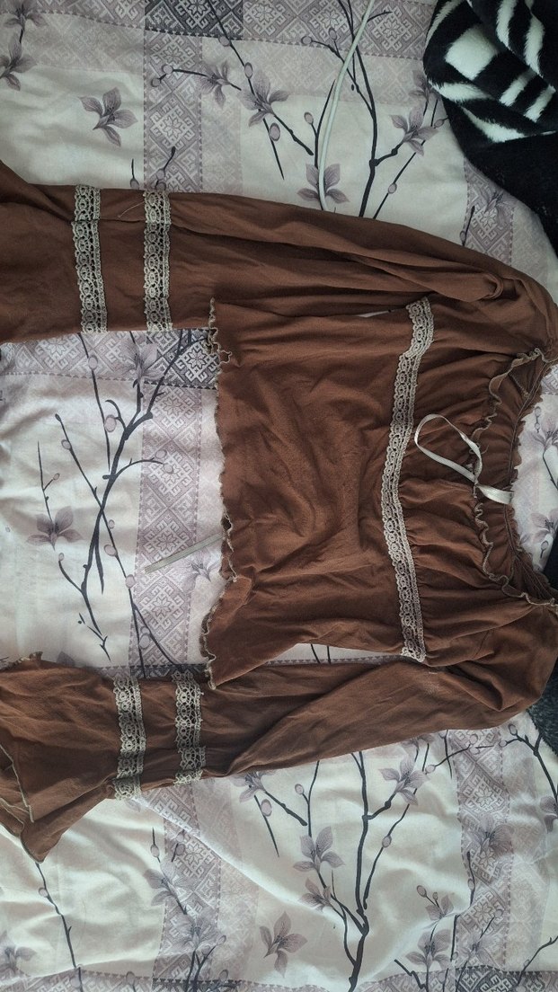 Gotik Esintili Boho bluz - Görsel 3