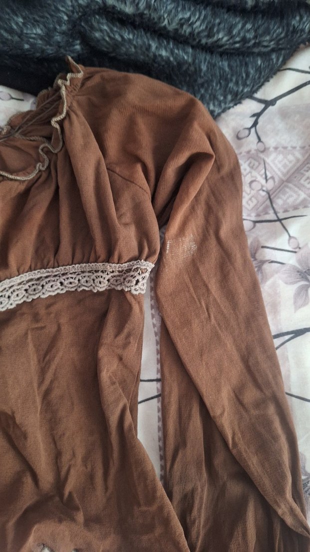 Gotik Esintili Boho bluz - Görsel 4