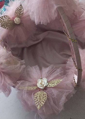 Kına malzemeleri tepsi sepet - Görsel 2