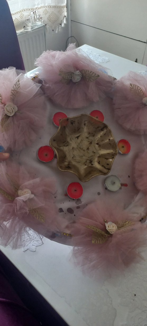 Kına malzemeleri tepsi sepet - Görsel 4