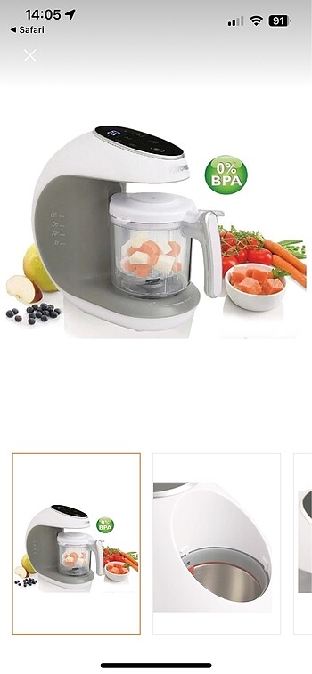 Yoyko 7 in 1 buharlı pişirici