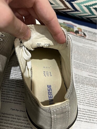 43 Beden Converse Allstar Spor Ayakkabı