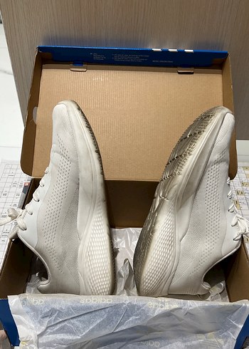 42.5 Beden Beyaz Erkek Sneakers - Wedge Topuk
