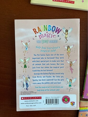Beden Rainbow magic the pet series 10 kitap
