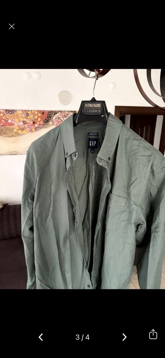 GAP erkek gömlek - Görsel 3