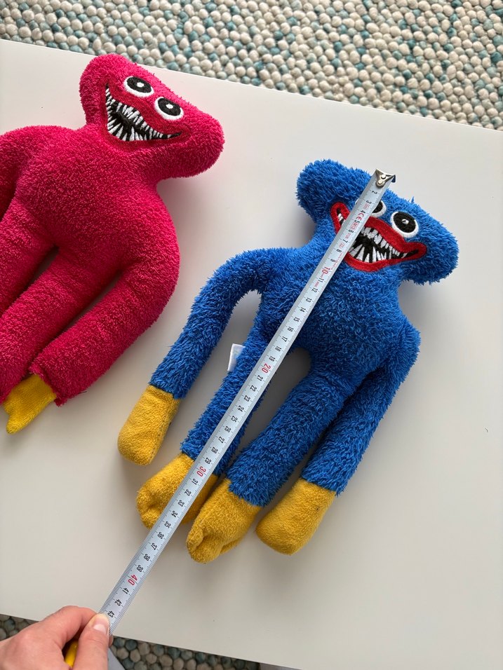 Huggy Wuggy peluş oyuncak - Görsel 2