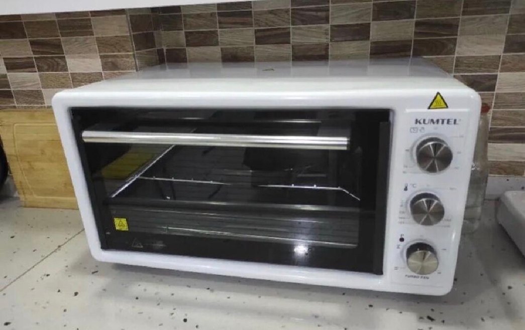 Beyaz Mini Fırın - Görsel 2