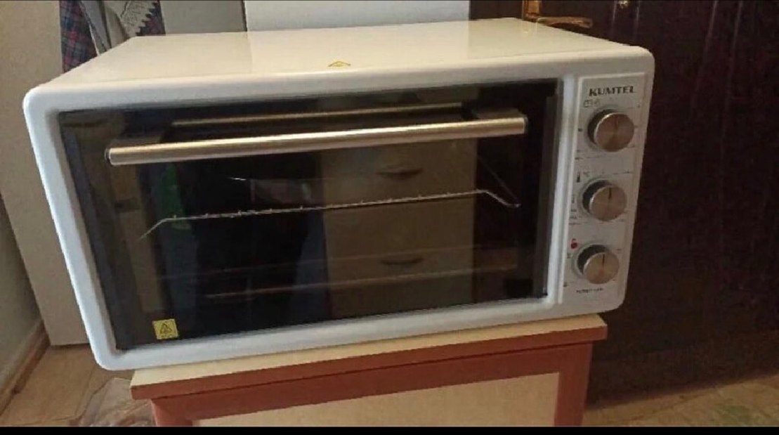 Beyaz Mini Fırın - Görsel 4