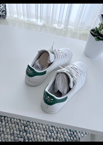 Stan Smith Adidas erkek ayakkabı - Görsel 3