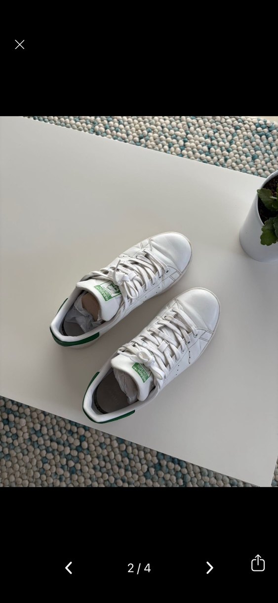 Stan Smith Adidas erkek ayakkabı - Görsel 2