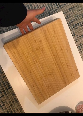 IKEA APTITLIG Kesme Tahtası - Açık Haki - Görsel 4