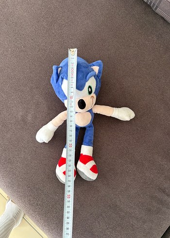 Mavi Renkli Peluş Sonic Figür - Görsel 5