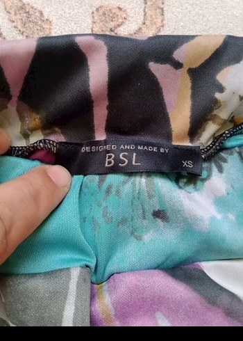 xs Beden Bohem Tarzı Çok Renkli Bağlama Desenli Kadın Pantolon