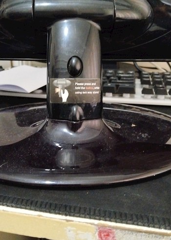 Siyah LG Bilgisayar Monitörü - Görsel 7