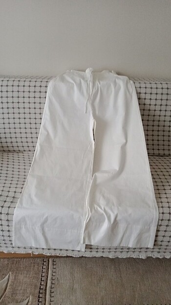 Machka Cotton pamuk bayan pantolonu bol paça