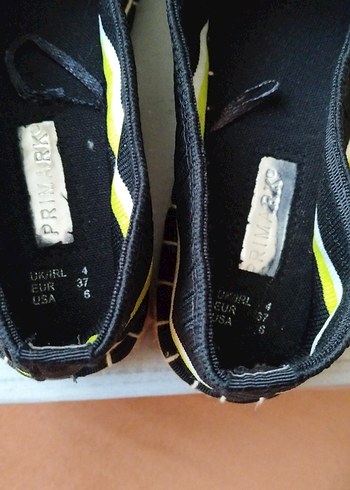 Renkli Çizgili Kadın Dolgu Topuk Espadril - Görsel 2