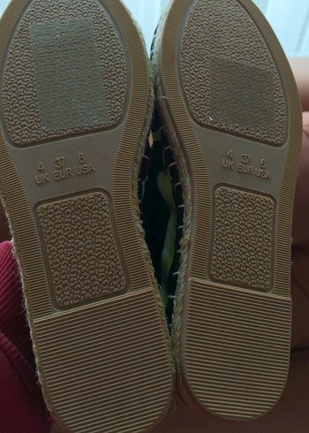 Renkli Çizgili Kadın Dolgu Topuk Espadril - Görsel 3