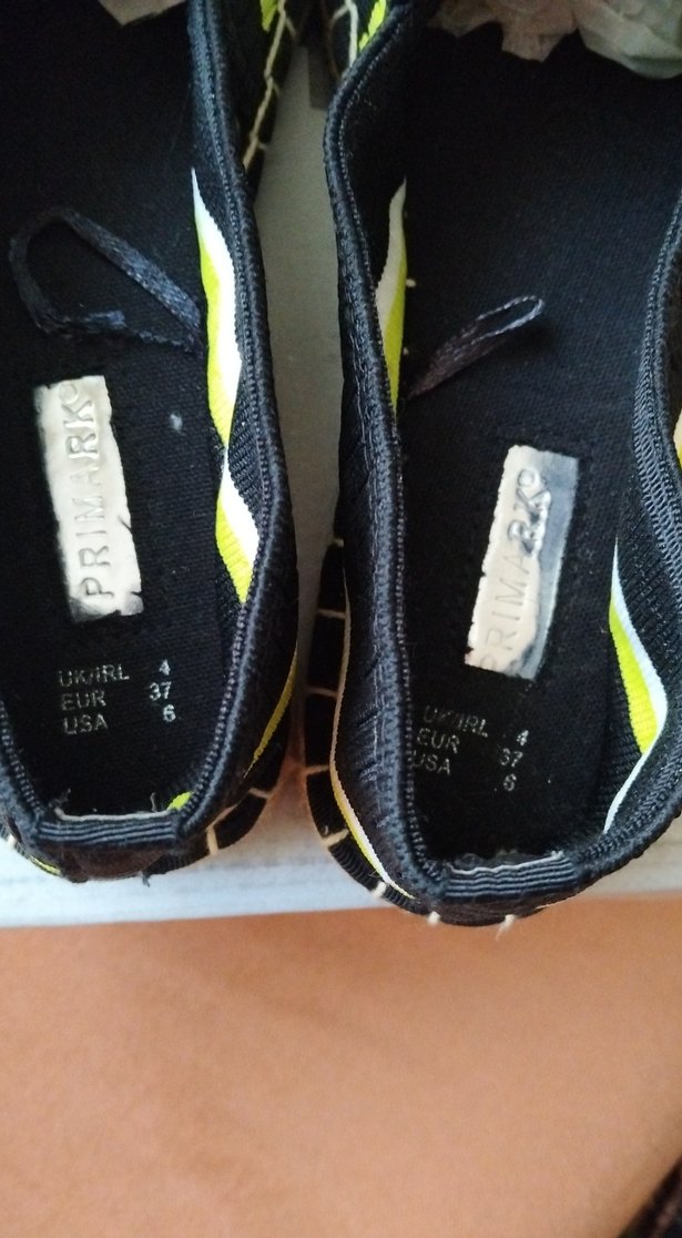 Renkli Çizgili Kadın Dolgu Topuk Espadril - Görsel 2