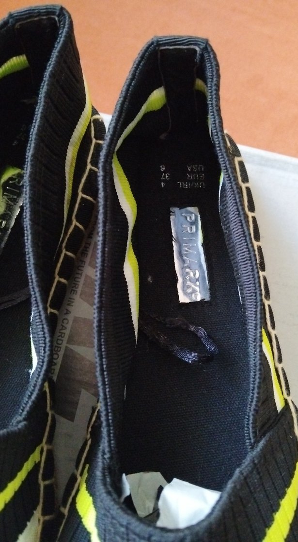 Renkli Çizgili Kadın Dolgu Topuk Espadril - Görsel 5