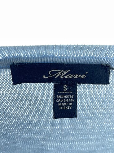 s Beden mavi Renk Mavi Jeans Bluz %70 İndirimli.