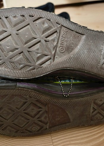 Renkli Kareli Kadın Converse - Görsel 2