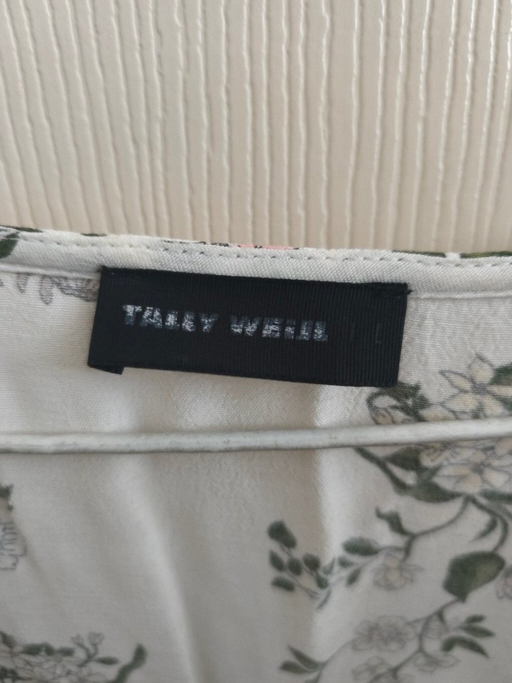 Çiçek Desenli Uzun Kollu V Yaka Bohem Bluz - Görsel 2