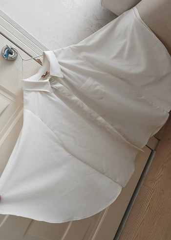 Beyaz  Kadın Gömlek - Görsel 3