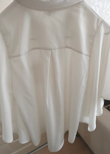 Beyaz  Kadın Gömlek - Görsel 5
