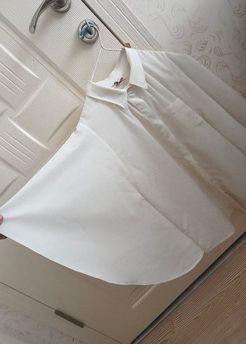 Beyaz  Kadın Gömlek - Görsel 2