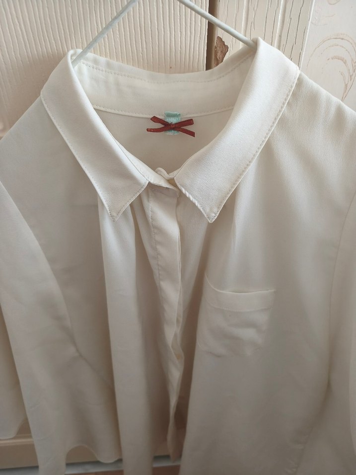 Beyaz  Kadın Gömlek - Görsel 4