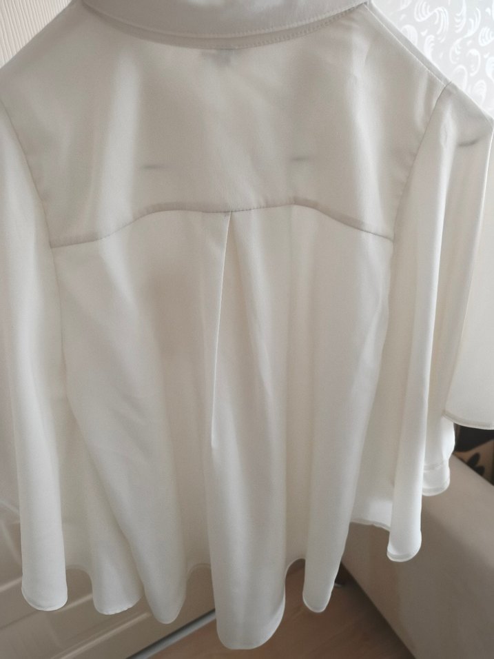 Beyaz  Kadın Gömlek - Görsel 5