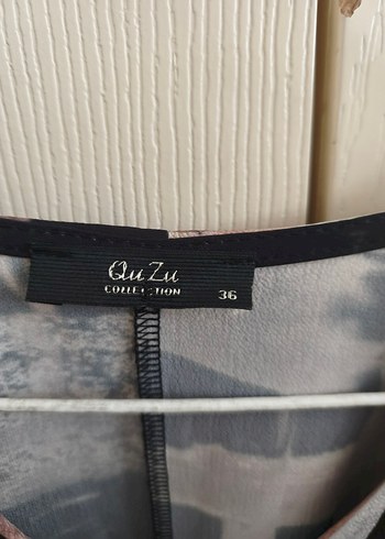 kaliteli kumas arkadan yırtmajlı kol dekolteli gömlek - Görsel 4