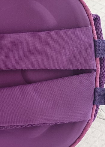 Renkli Kelebek Desenli Mor Çocuk Sırt Çantası - Görsel 4