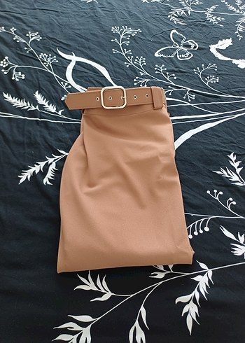 Bej Kadın Uzun Salaş Etek - Görsel 6