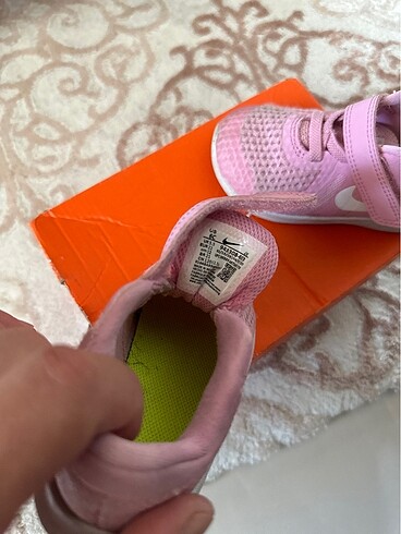 22 Beden pembe Renk Nike bebek spor ayakkabı