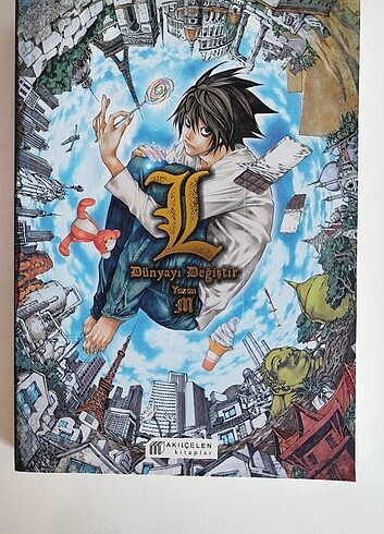 Death Note L Dünyayı Değiştir - Hasarsız Çizgi Roman Manga