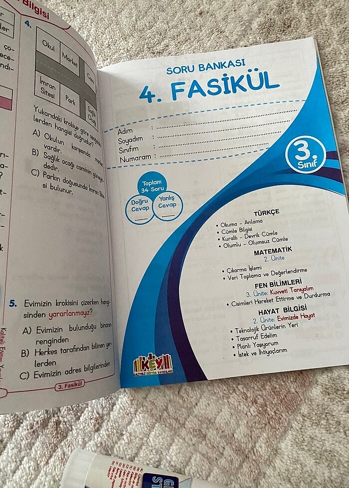 Key 3. Sınıf yaz tatili kitabı - Görsel 2