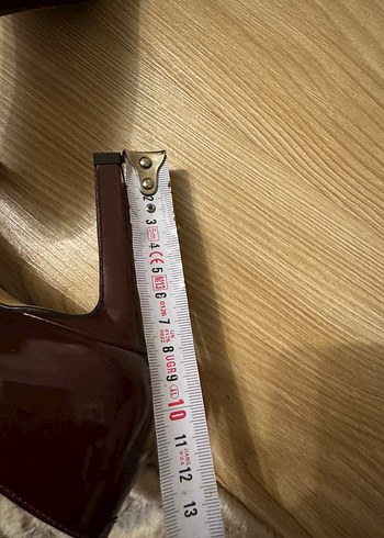 36 Beden Beymen - Bordo Küt Kadın Topuklu Ayakkabı
