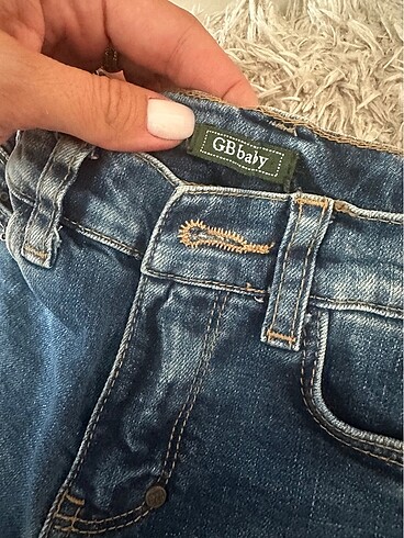 6 Ay Beden mavi Renk B&G store bebek kot pantolon