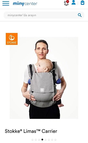 Stokke carrier flex boho beige kanguru