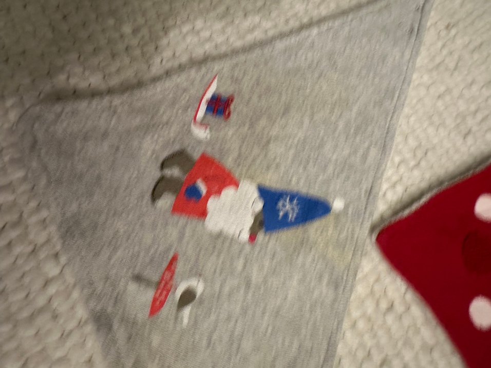 Marks&spencer ve carters Nakışlı Gri Bebek Önlüğü - Görsel 3