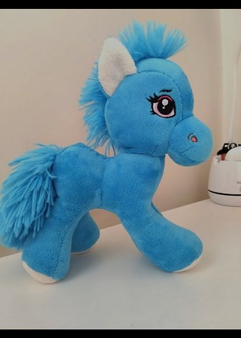 Fisher Price Mavi Peluş Ponny Oyuncak